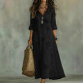 Carol | Vestido maxi confort floral de verano