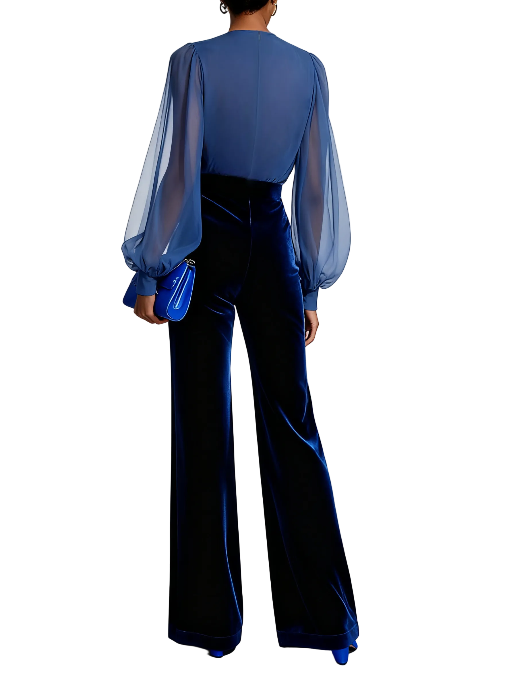 Raquel | Mono con escote - Ana ruiz 