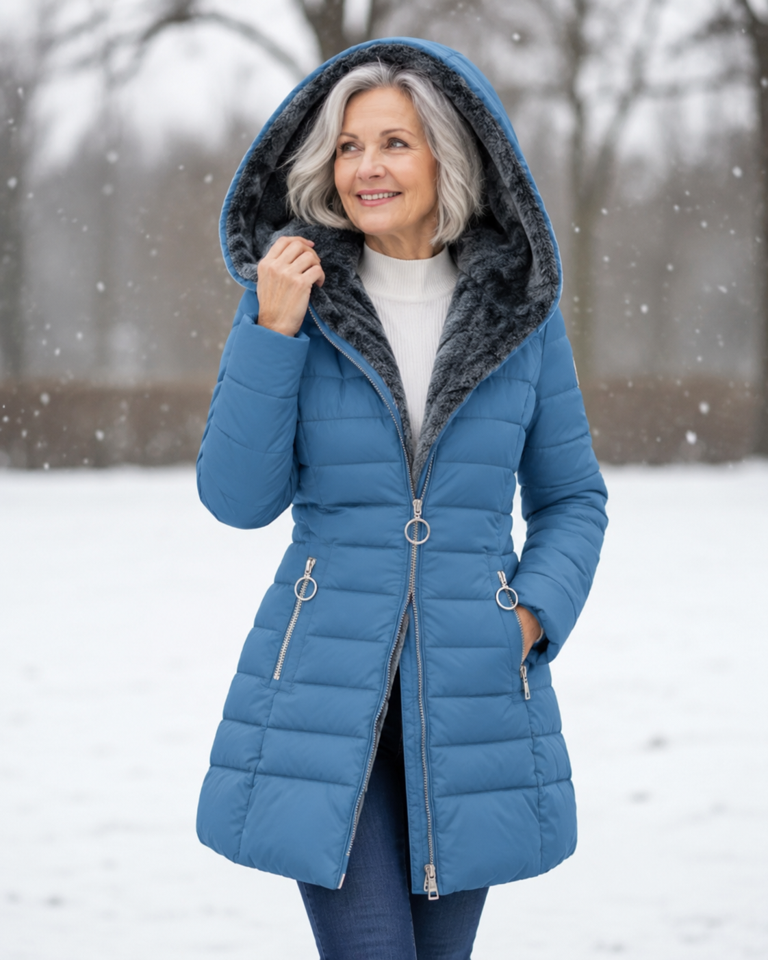Marga™ | Chaqueta de invierno acolchada y cálida con capucha - Ana ruiz 