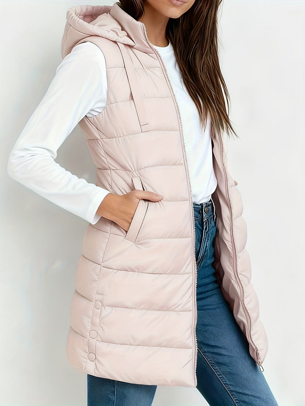 Tira™ | Elegante chaleco largo acolchado - Ana ruiz 
