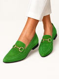 Anita | Mocasines de Gamuza en estudio premium - Ana Ruiz