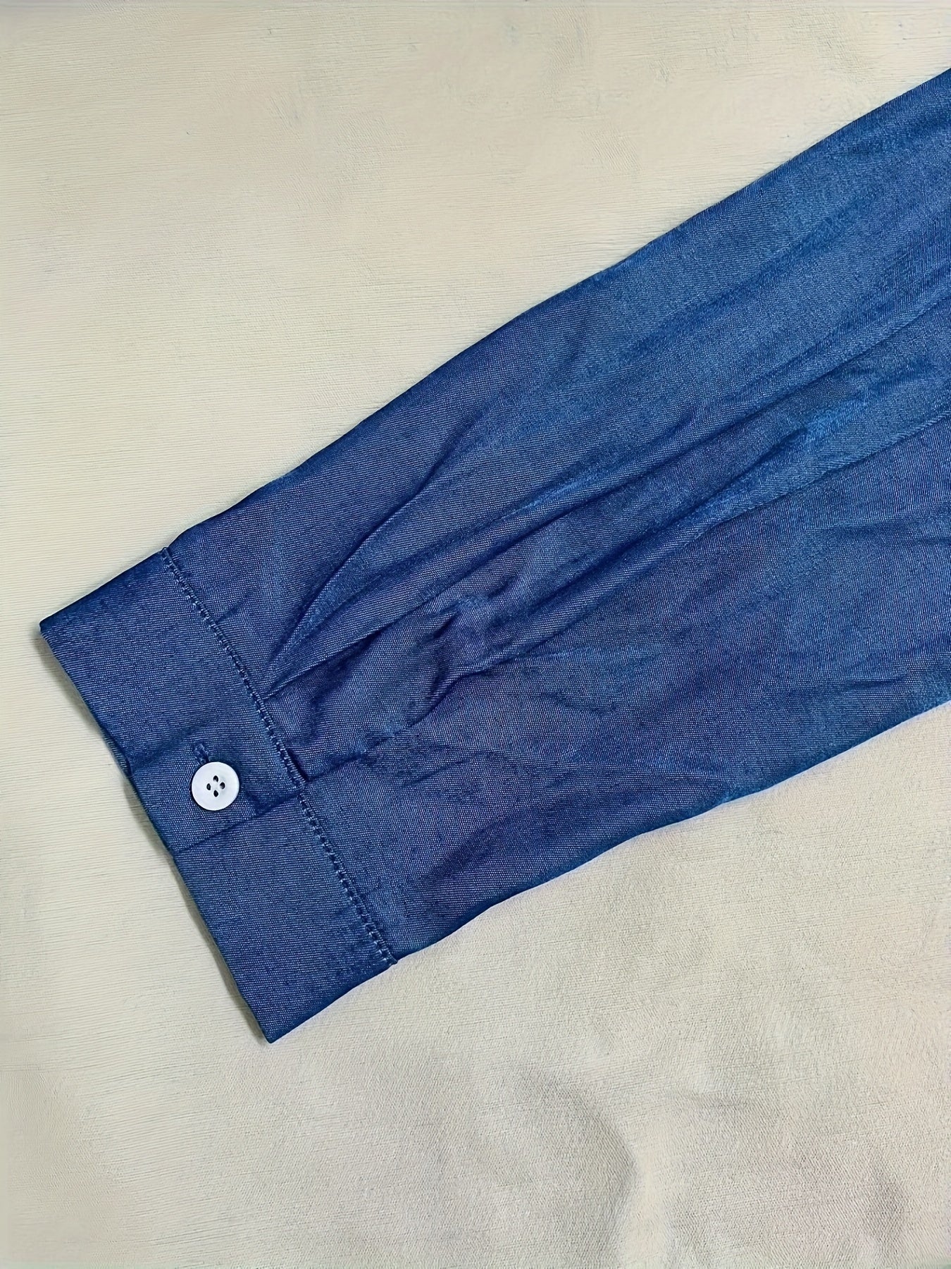 Harper™ | Vestido camisero de denim