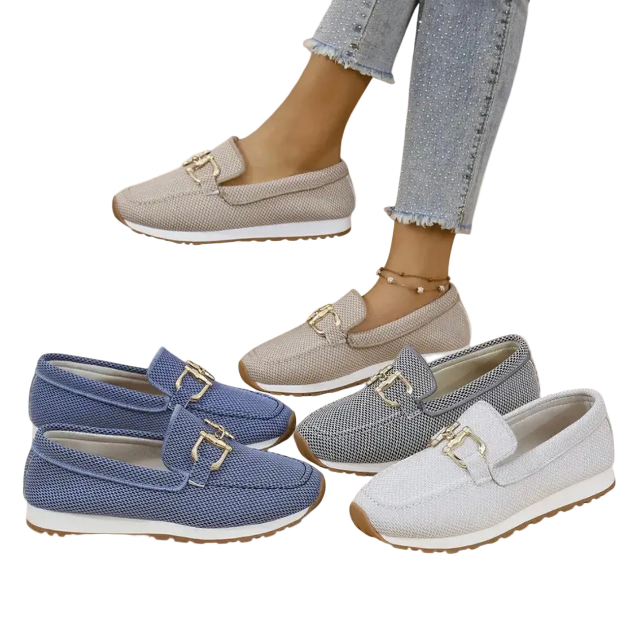 Susana | Zapatillas mocasines ortopédicas - Ana ruiz 