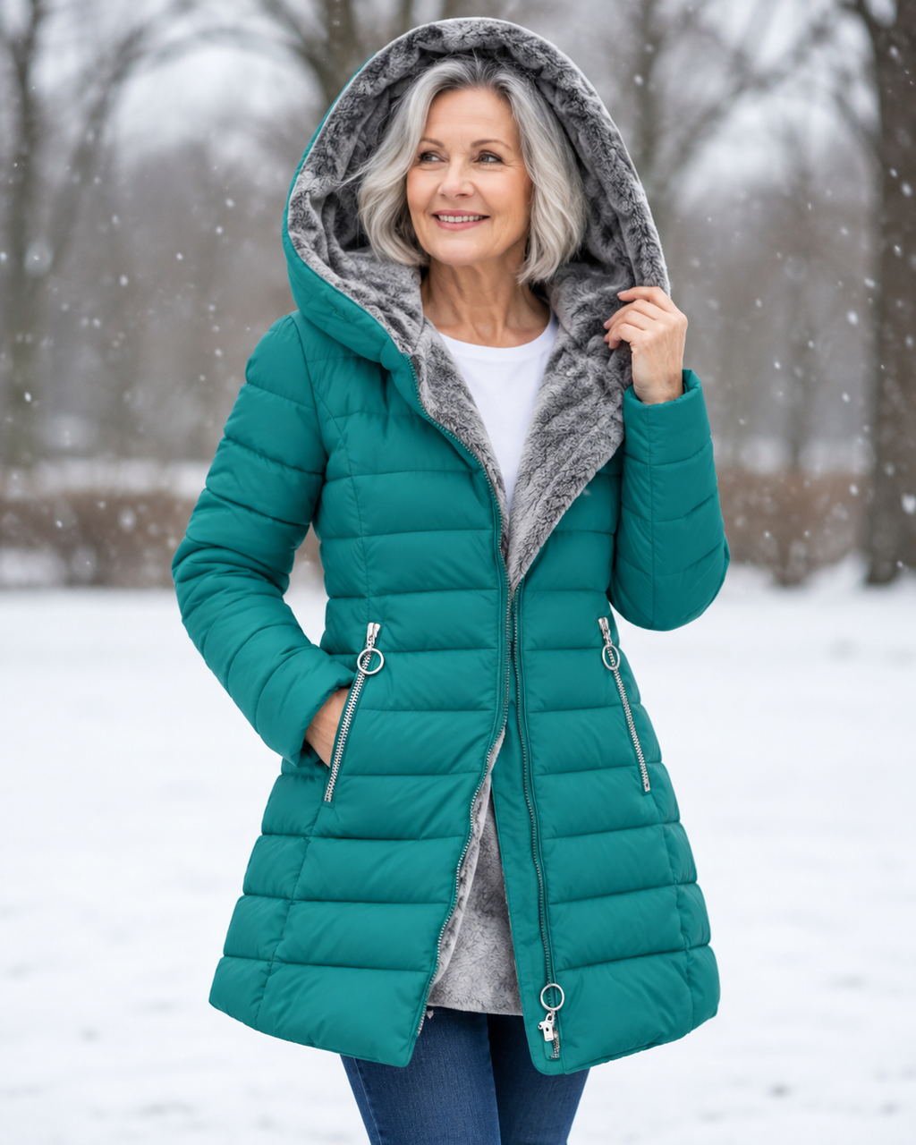 Marga™ | Chaqueta de invierno acolchada y cálida con capucha - Ana ruiz 