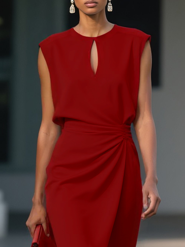 María | Vestido midi de diseño - Ana ruiz 