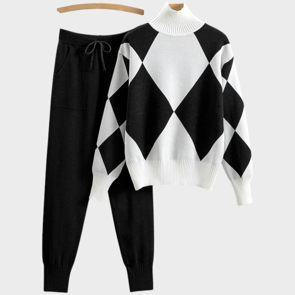 Mannu | Conjunto de Suéter y Pantalón de Malla Ligera - Ana ruiz 