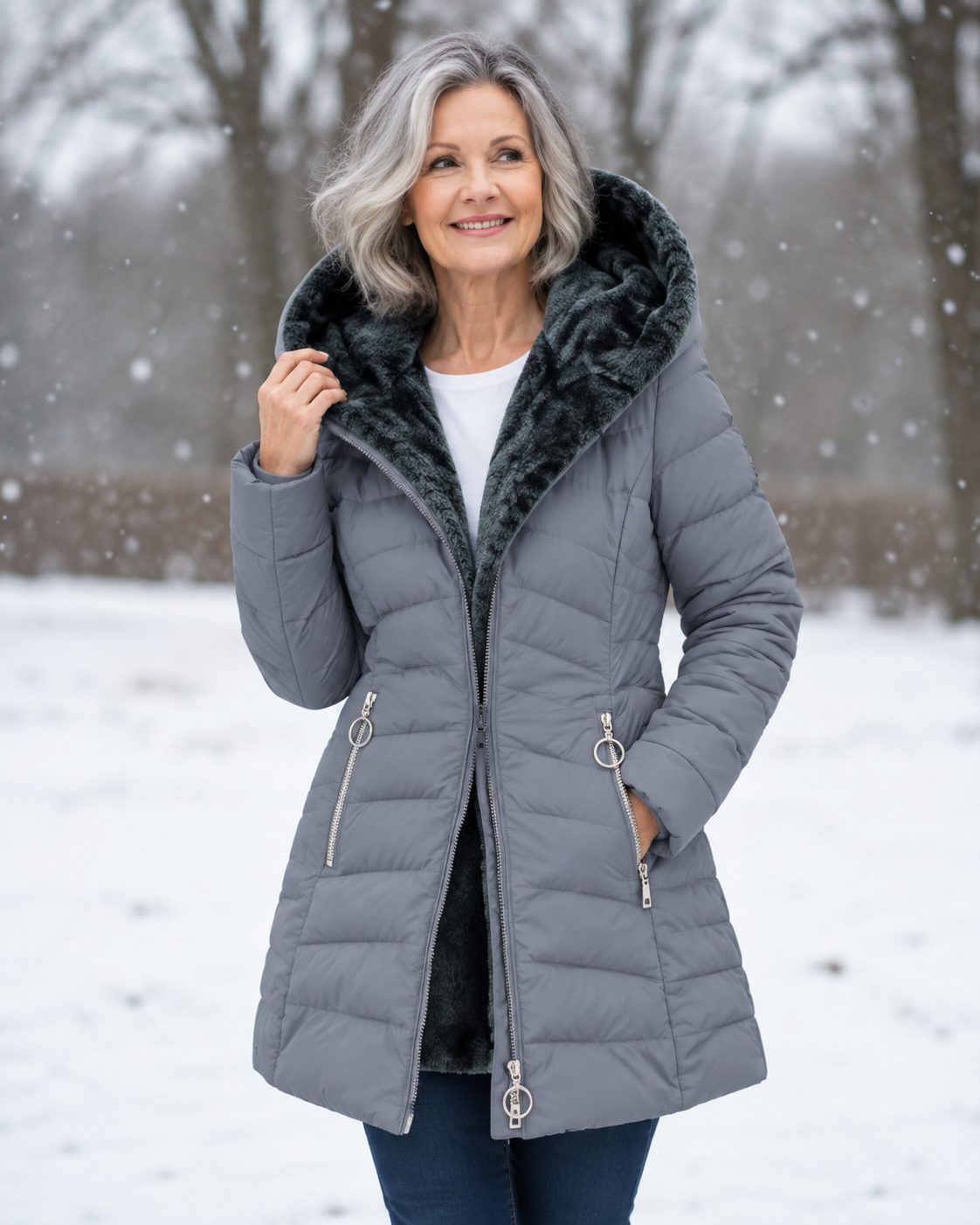 Marga™ | Chaqueta de invierno acolchada y cálida con capucha - Ana ruiz 