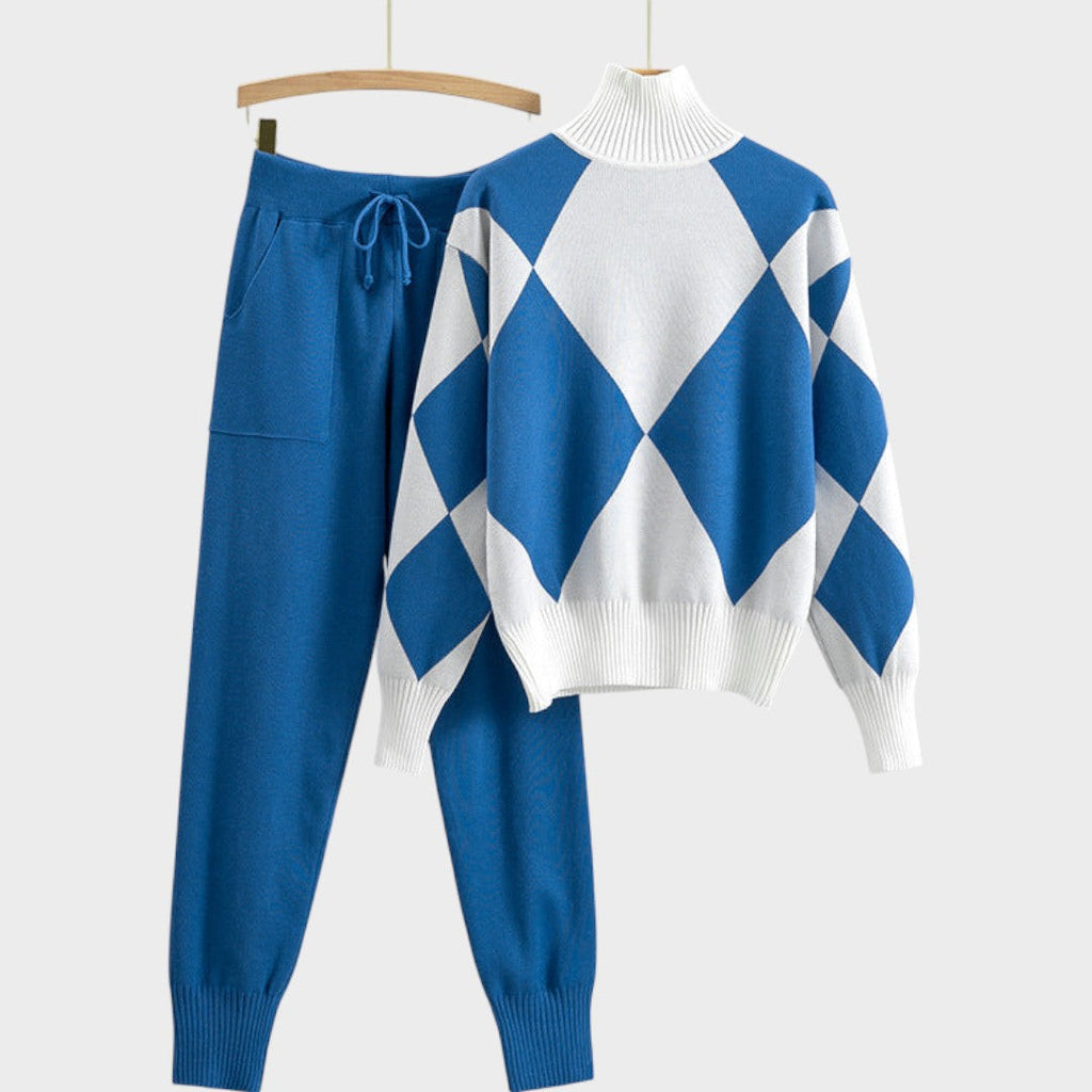 Mannu | Conjunto de Suéter y Pantalón de Malla Ligera - Ana ruiz 