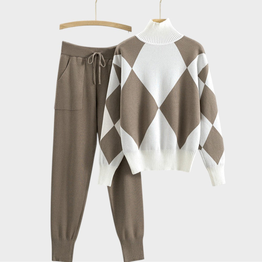 Mannu | Conjunto de Suéter y Pantalón de Malla Ligera - Ana ruiz 