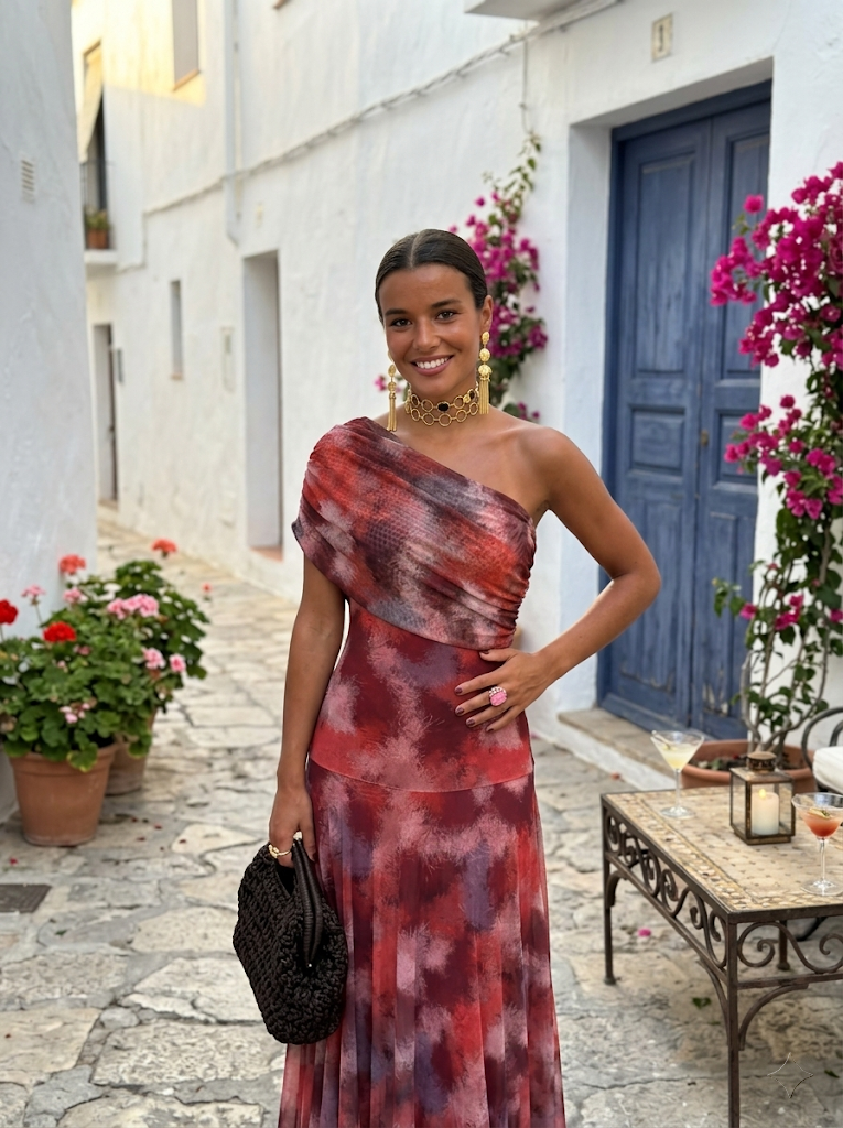 Carla | Vestido maxi elegante y sencillo - Ana ruiz 