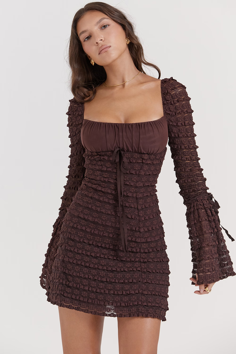 Selena  | Vestido Espresso - Ana ruiz 