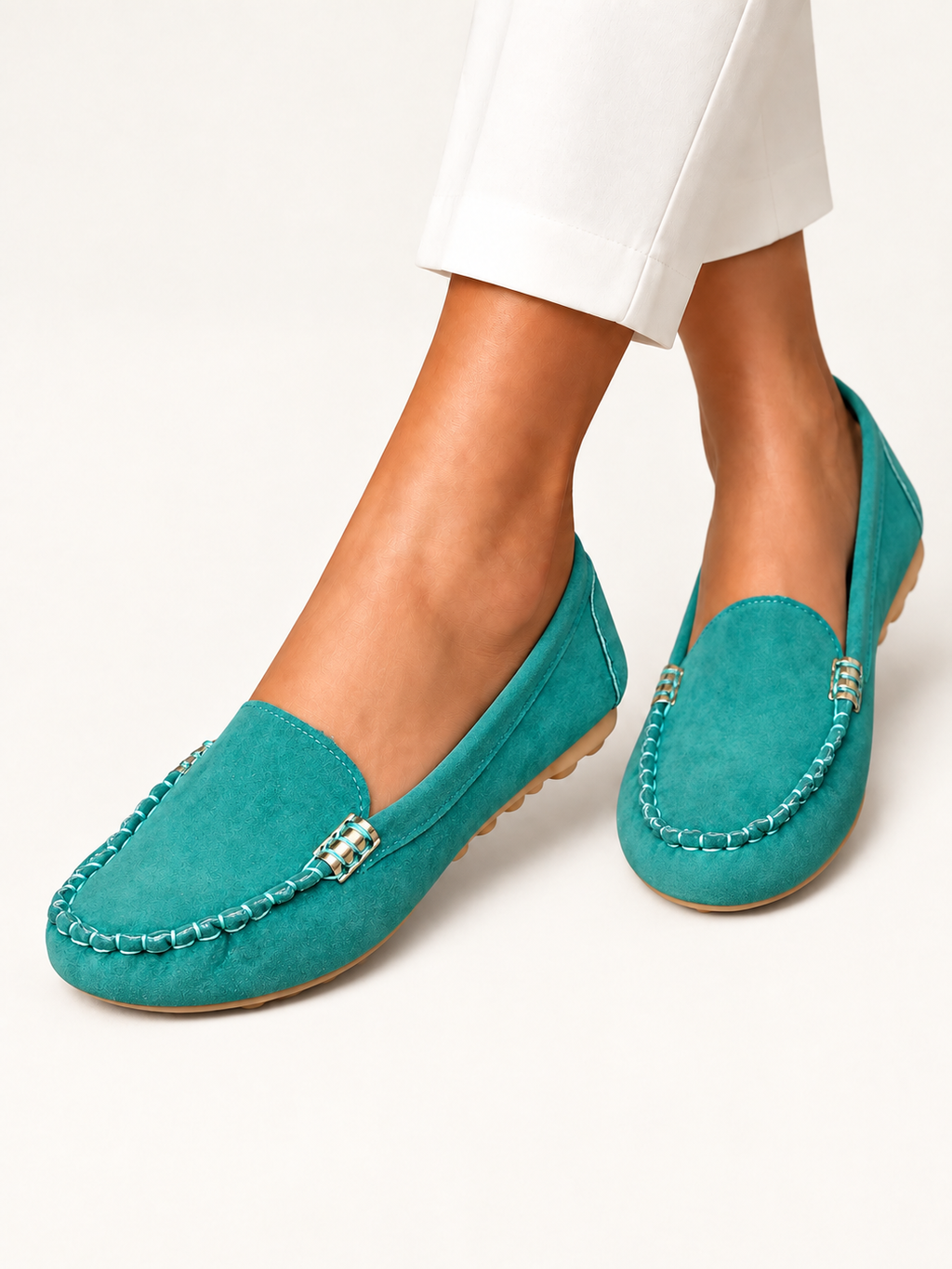 Mencía | Loafers Metal Chic en estudio premium - Ana Ruiz