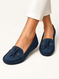 Olivia mocasines ortopédicos azules en catálogo premium